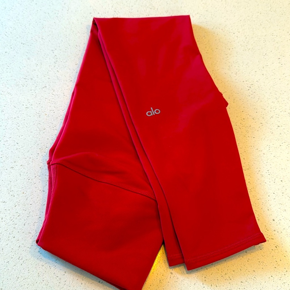 Alo yoga leggings size S red